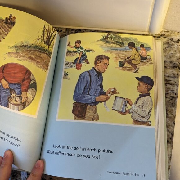 Searching In Science Illustrated Textbook Student School Hard Cover 1968 Vintage - Picture 7 of 8